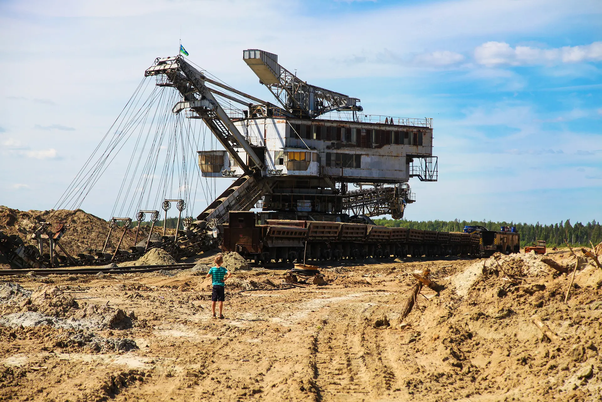 Mining railway operations